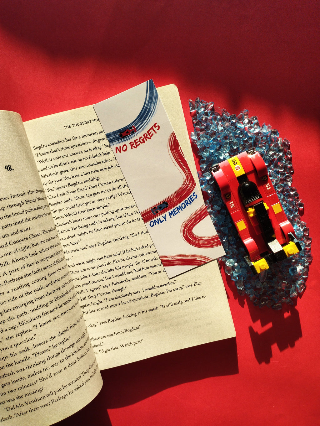 No Regrets Bookmark