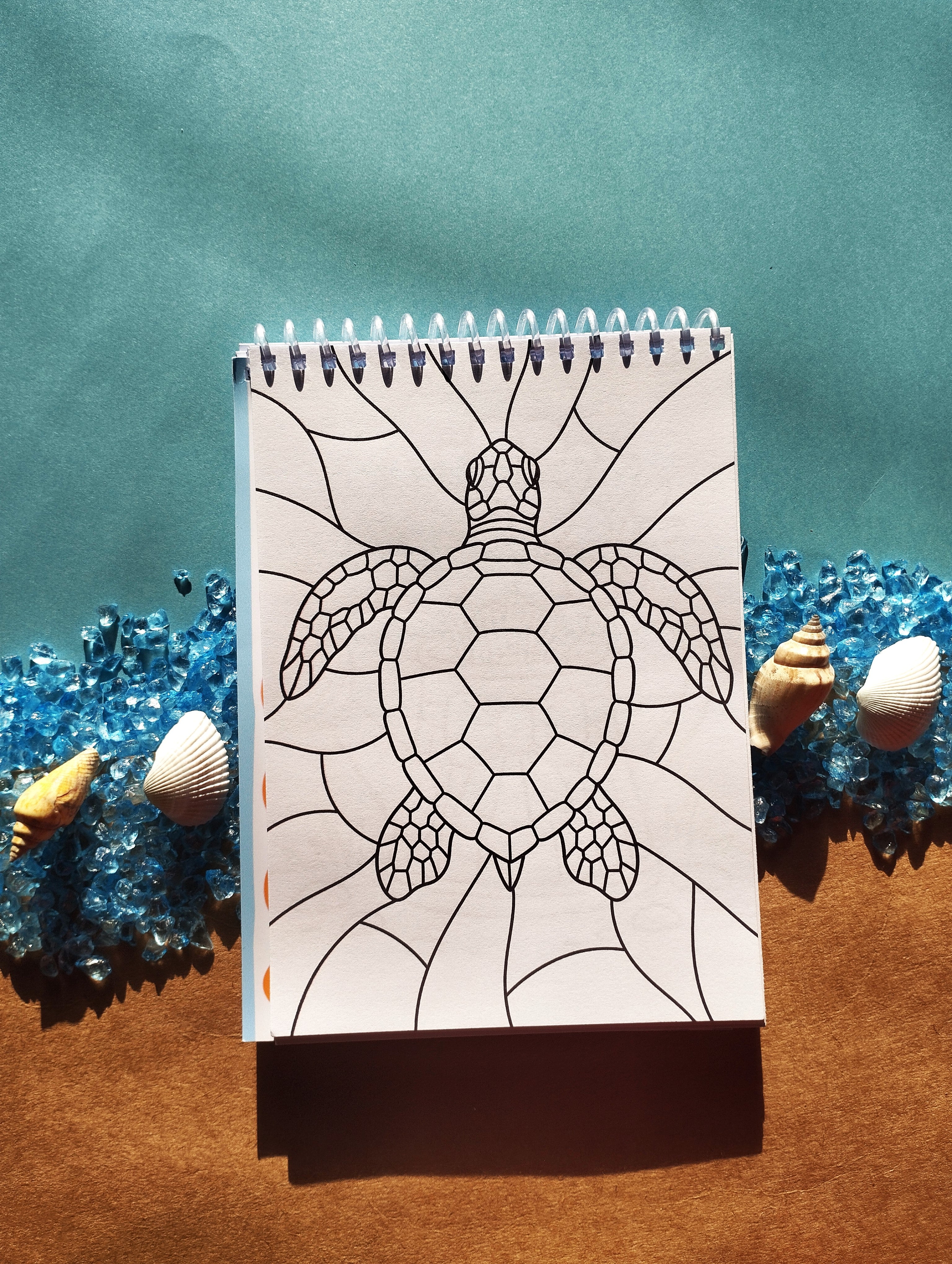 Postcards From Summer Coloring Book