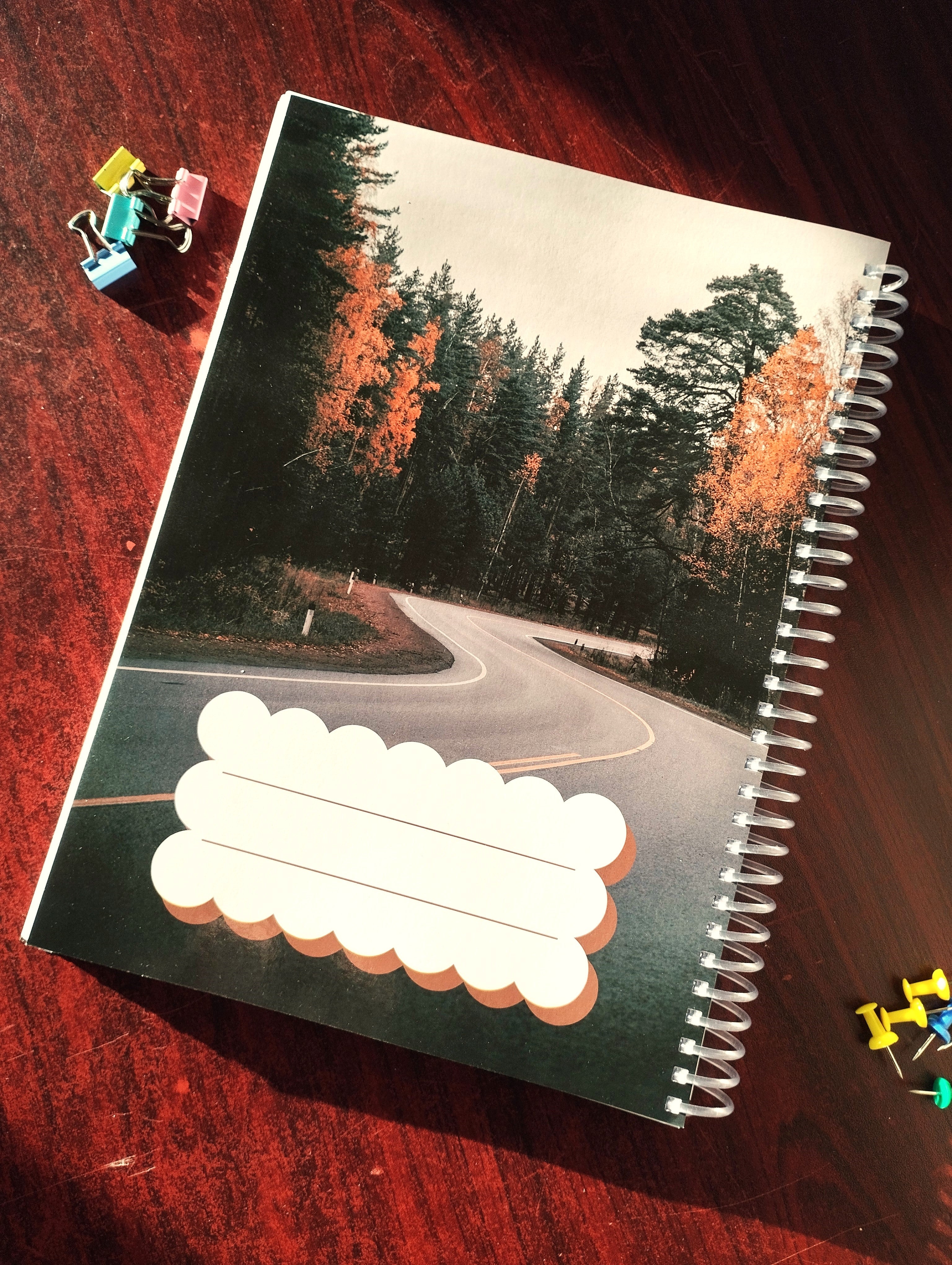 The Journey A4 Notebook