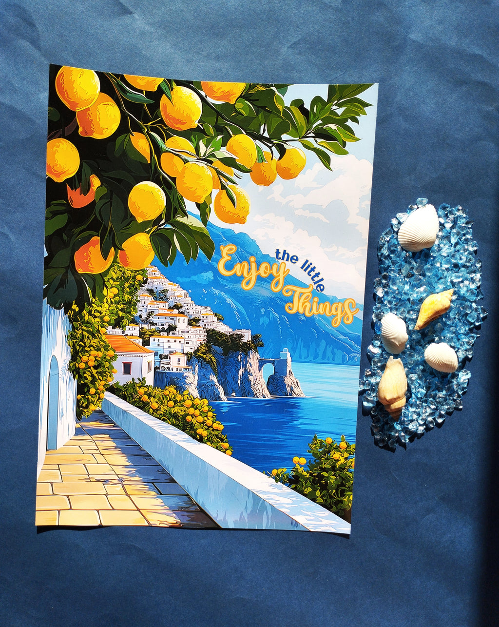 Enjoy The Little Things A4 Poster