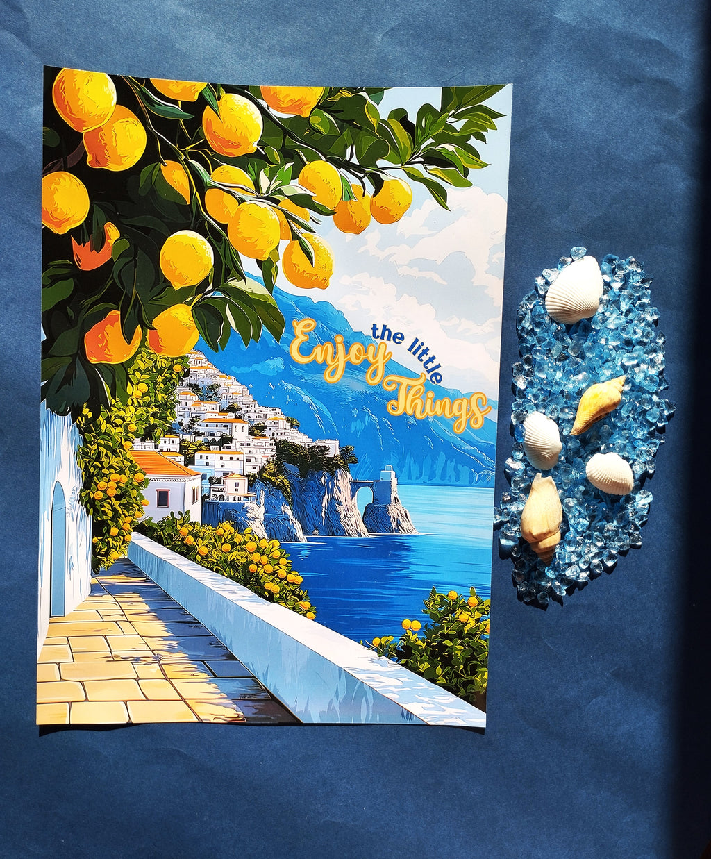 Enjoy The Little Things A4 Poster