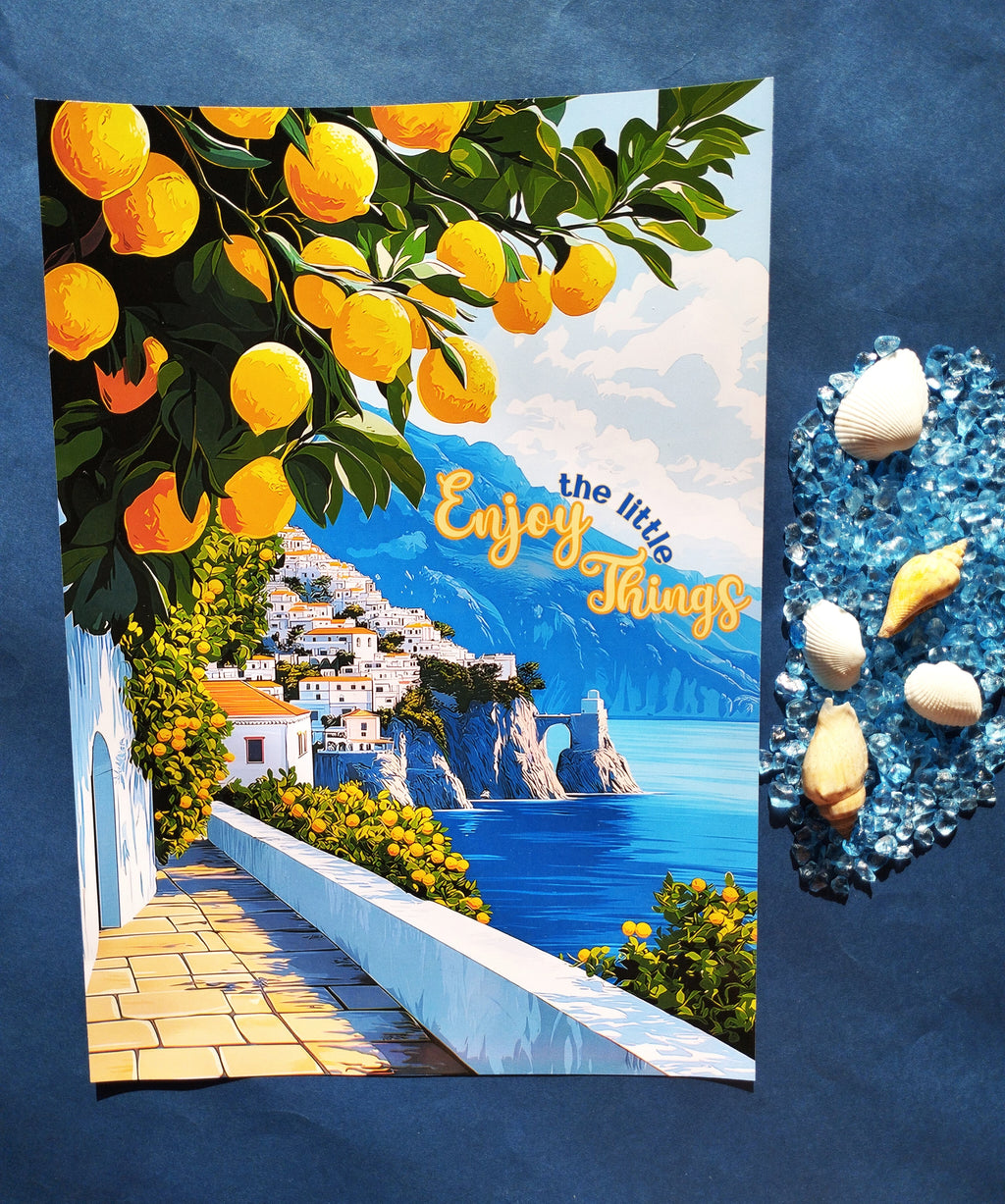 Enjoy The Little Things A4 Poster