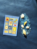Amalfi Coast Stamps A6 Poster
