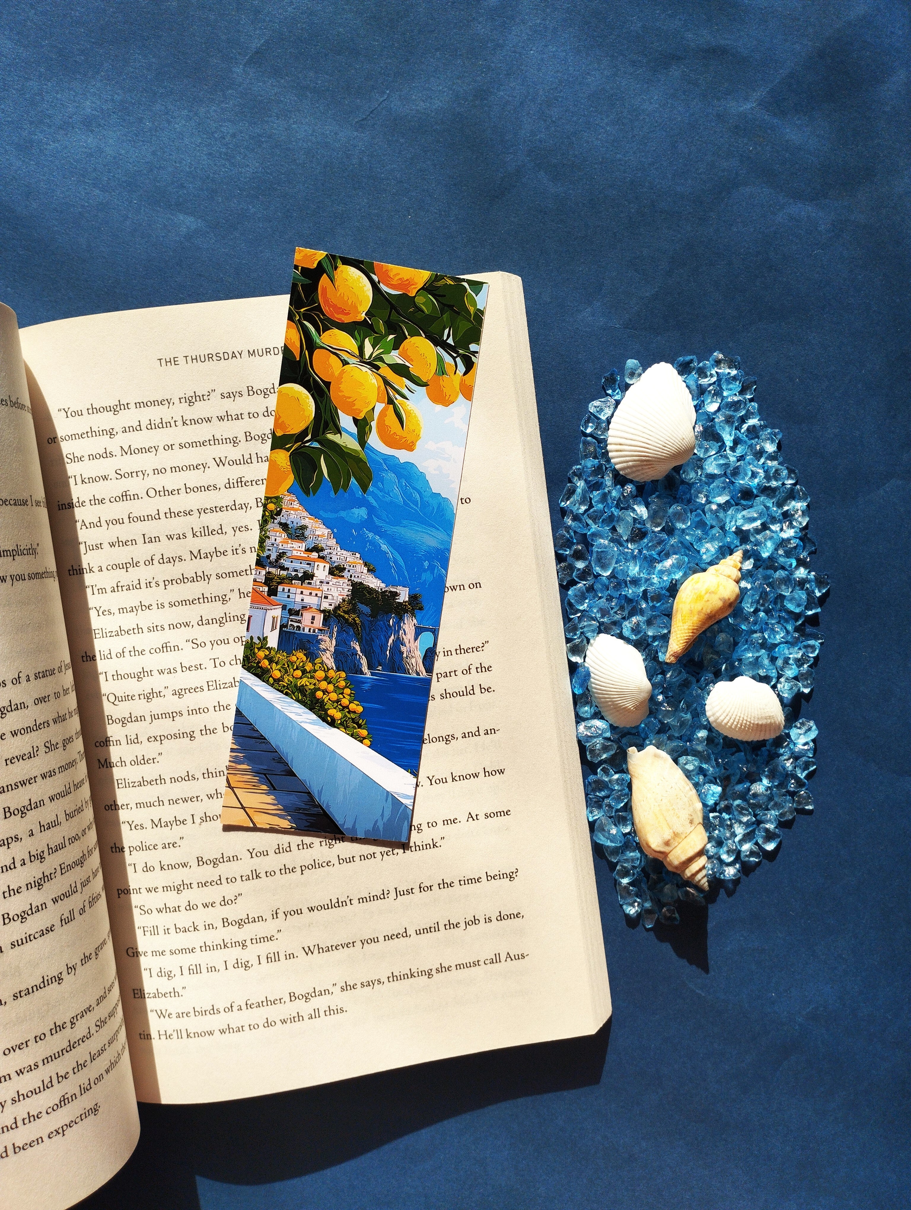 Summer At The Amalfi Coast Bookmark
