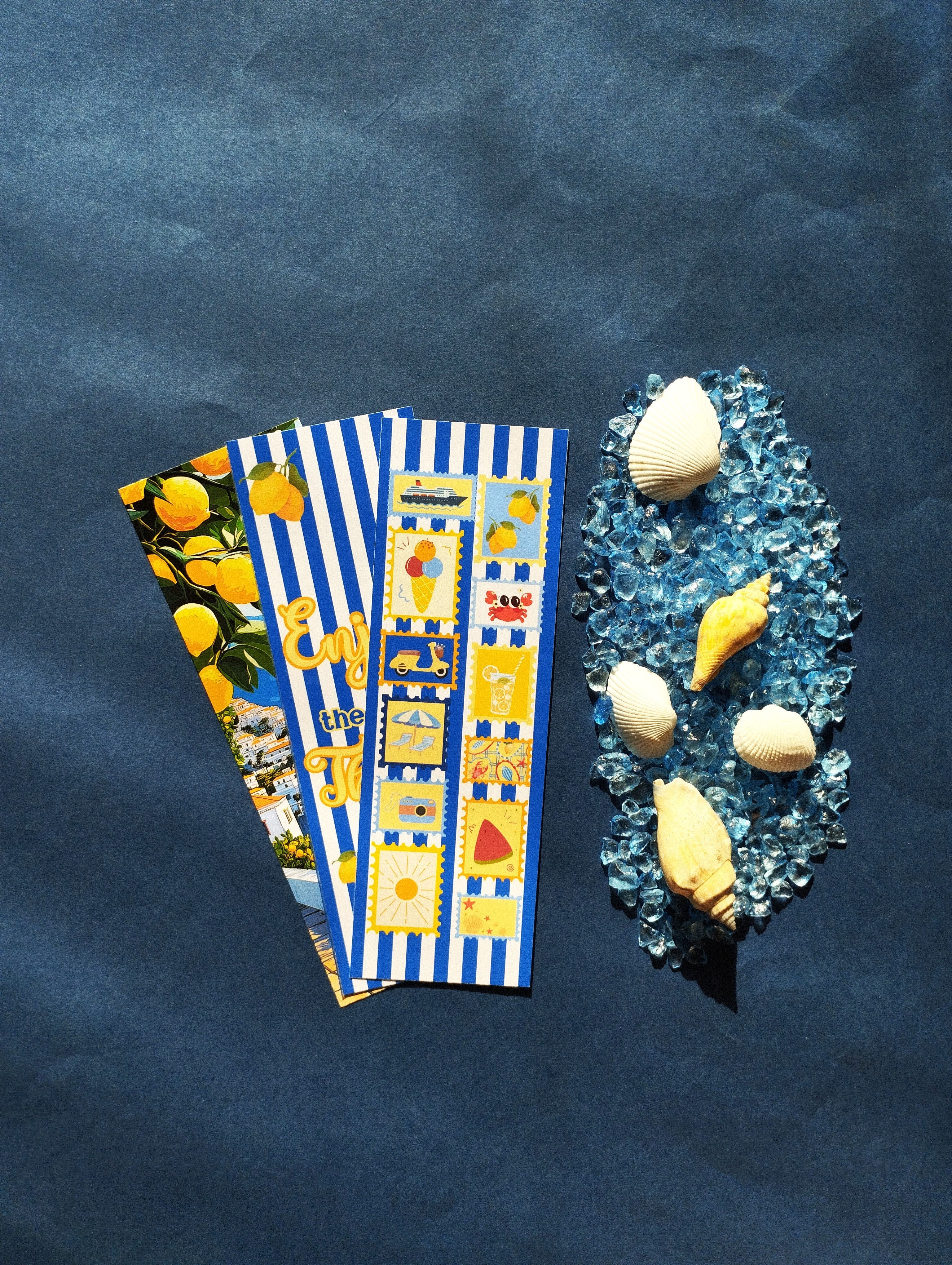 Summer At The Amalfi Coast Bookmark Set