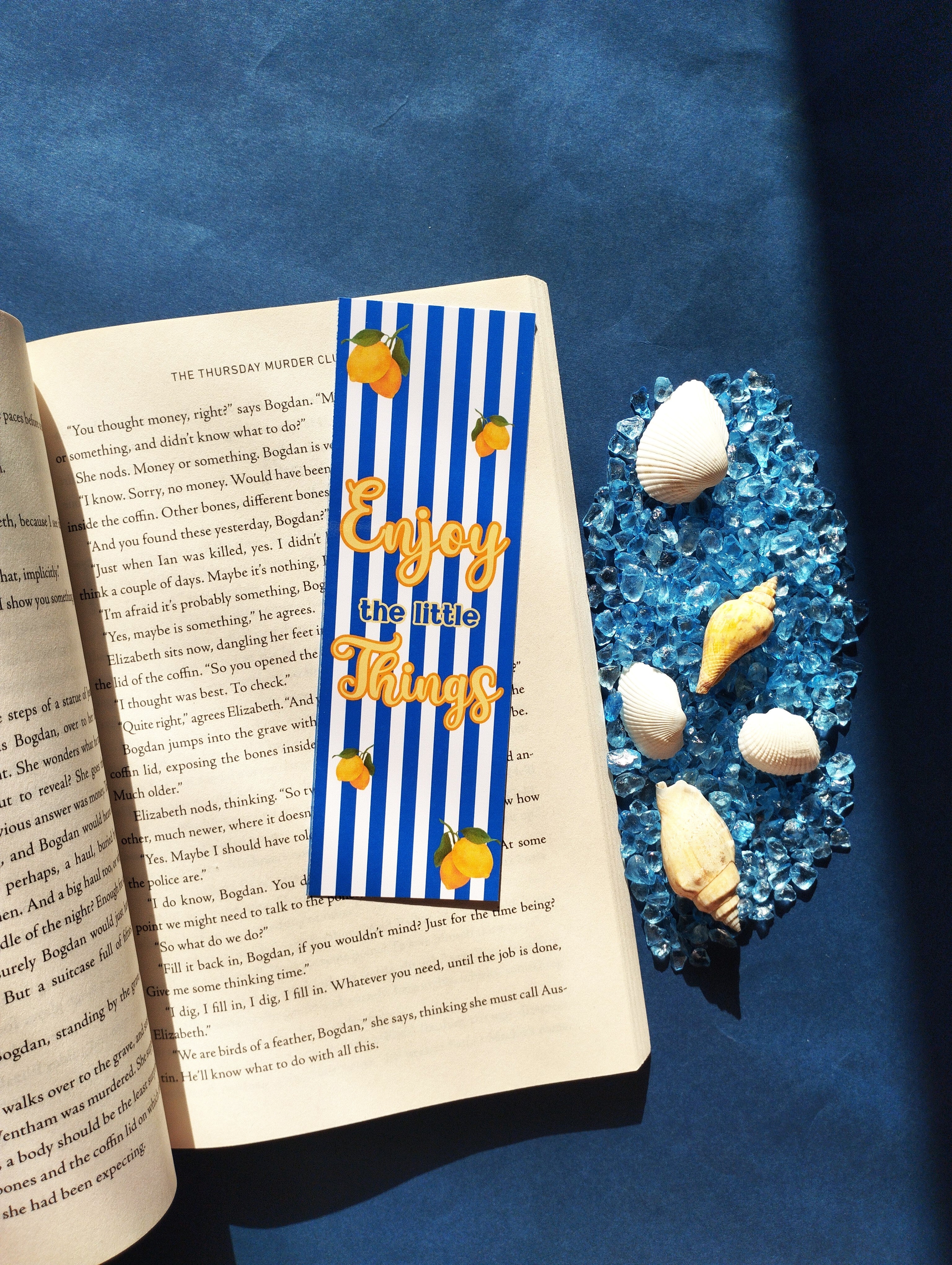 Enjoy The Little Things Bookmark