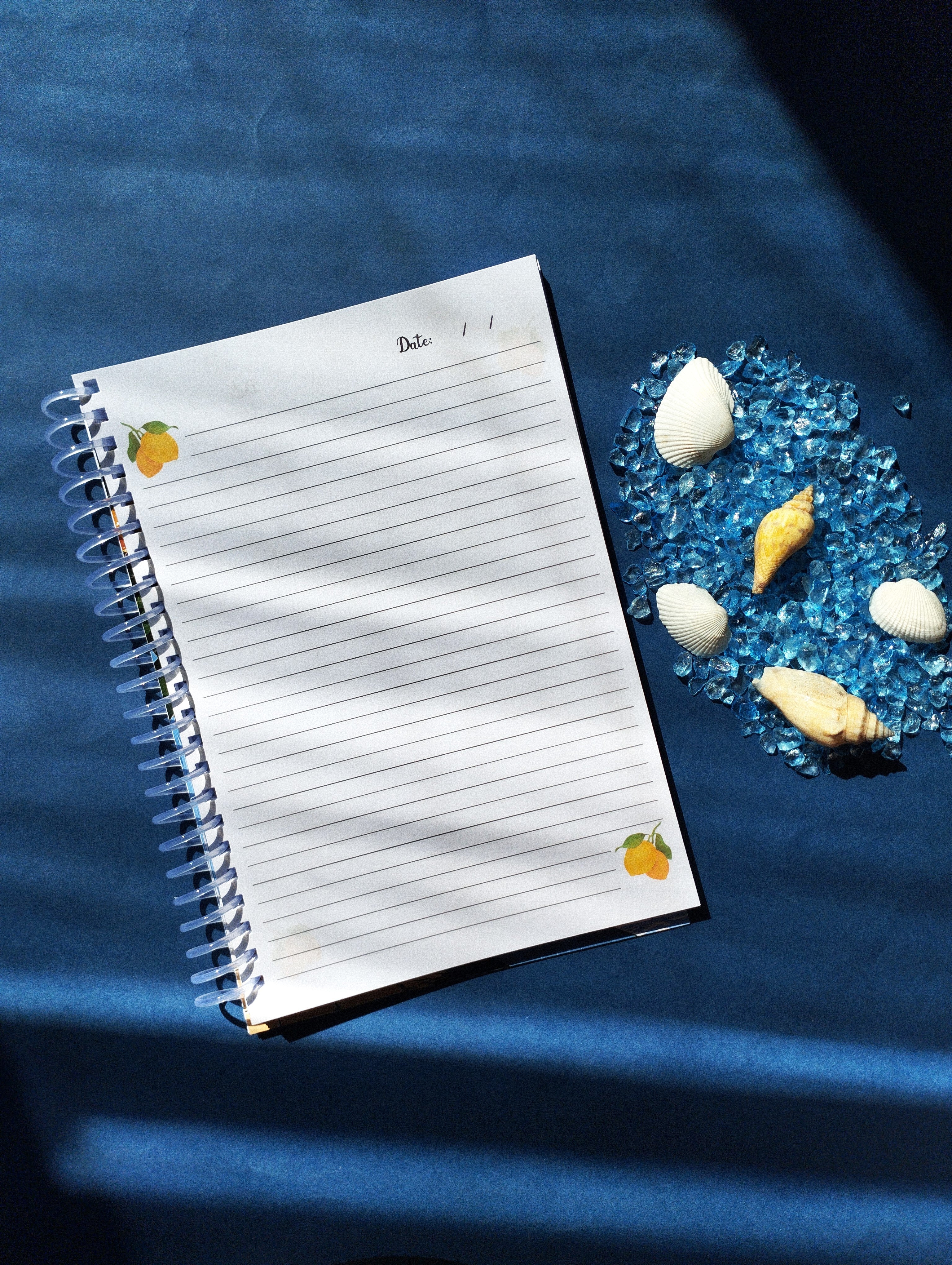 Summer At The Amalfi Coast A5 Notebook