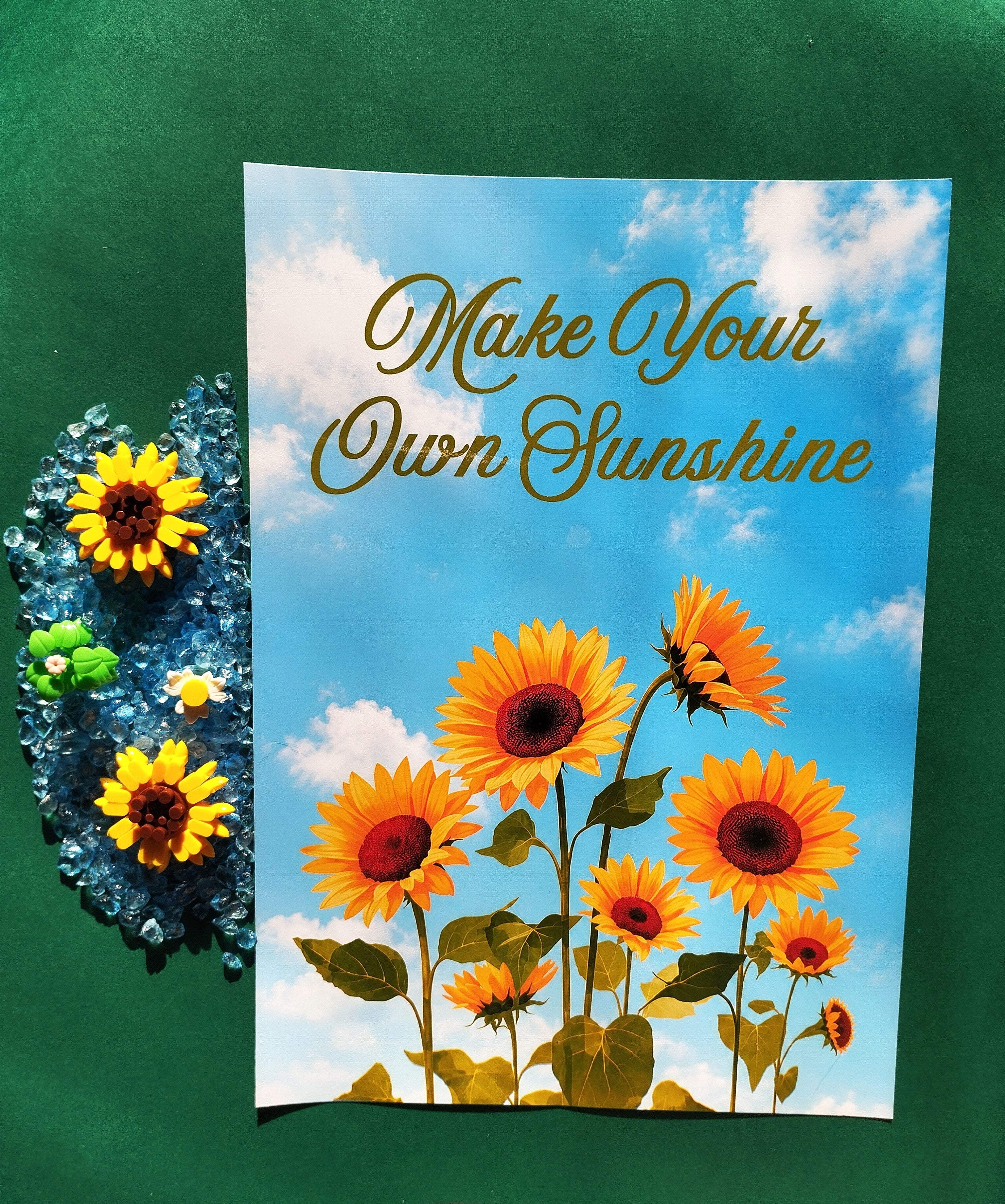 Make Your Own Sunshine A4 Poster
