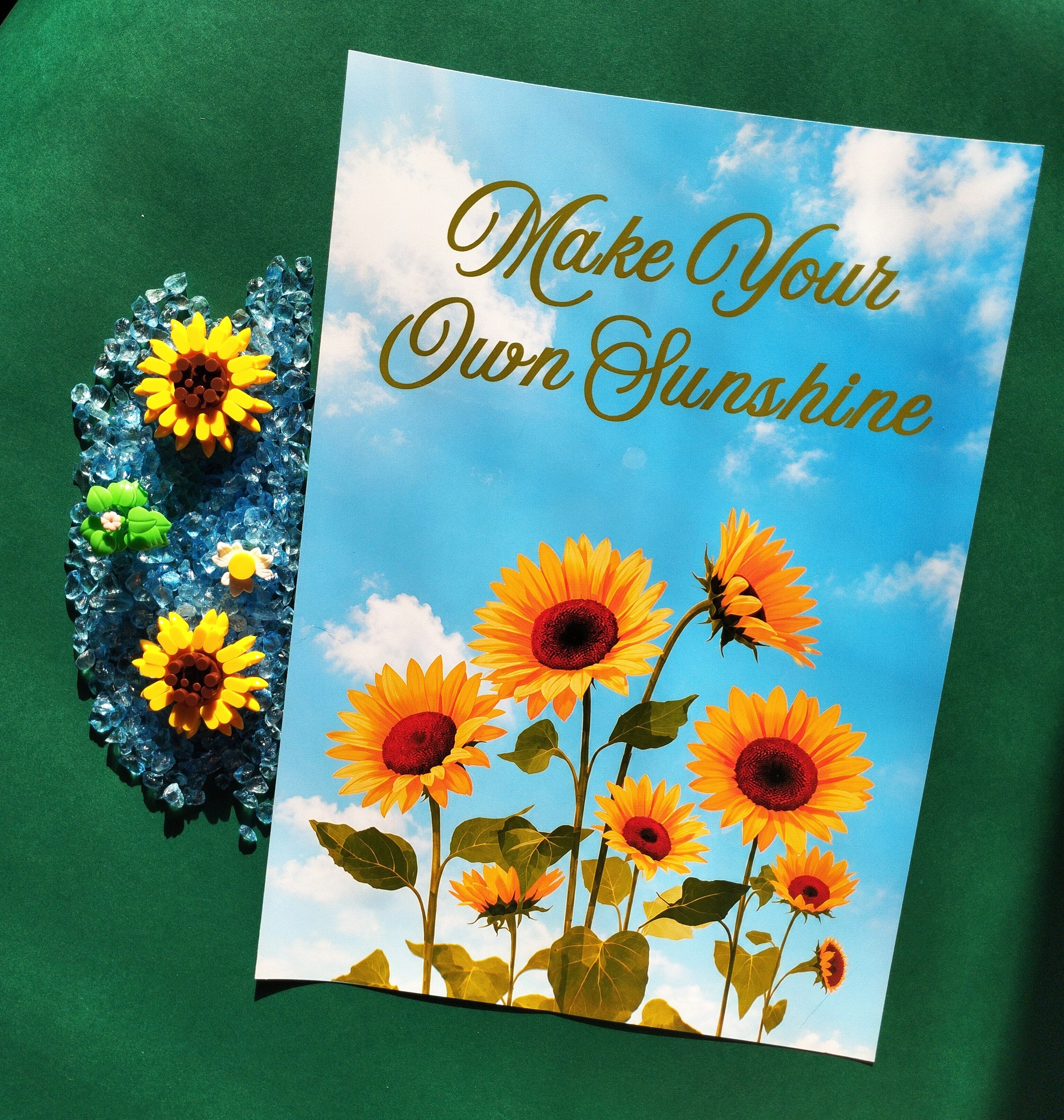 Make Your Own Sunshine A4 Poster
