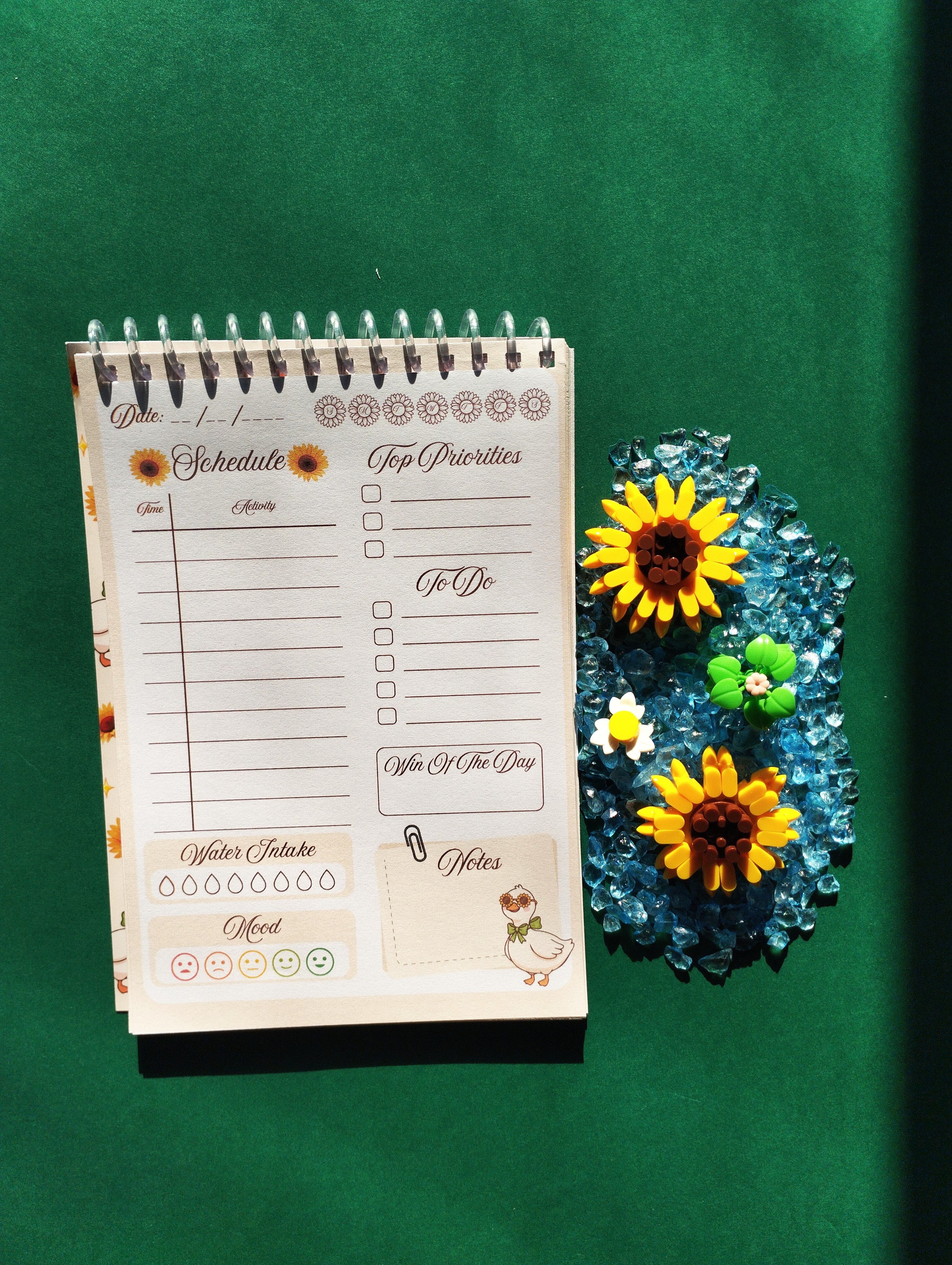 Sunshine & Sunflowers Daily Planner