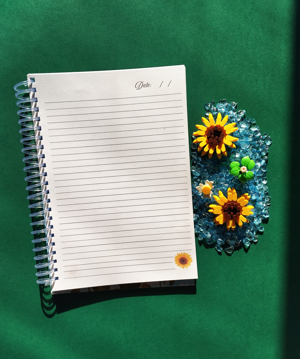 Sunshine & Sunflowers A5 Notebook