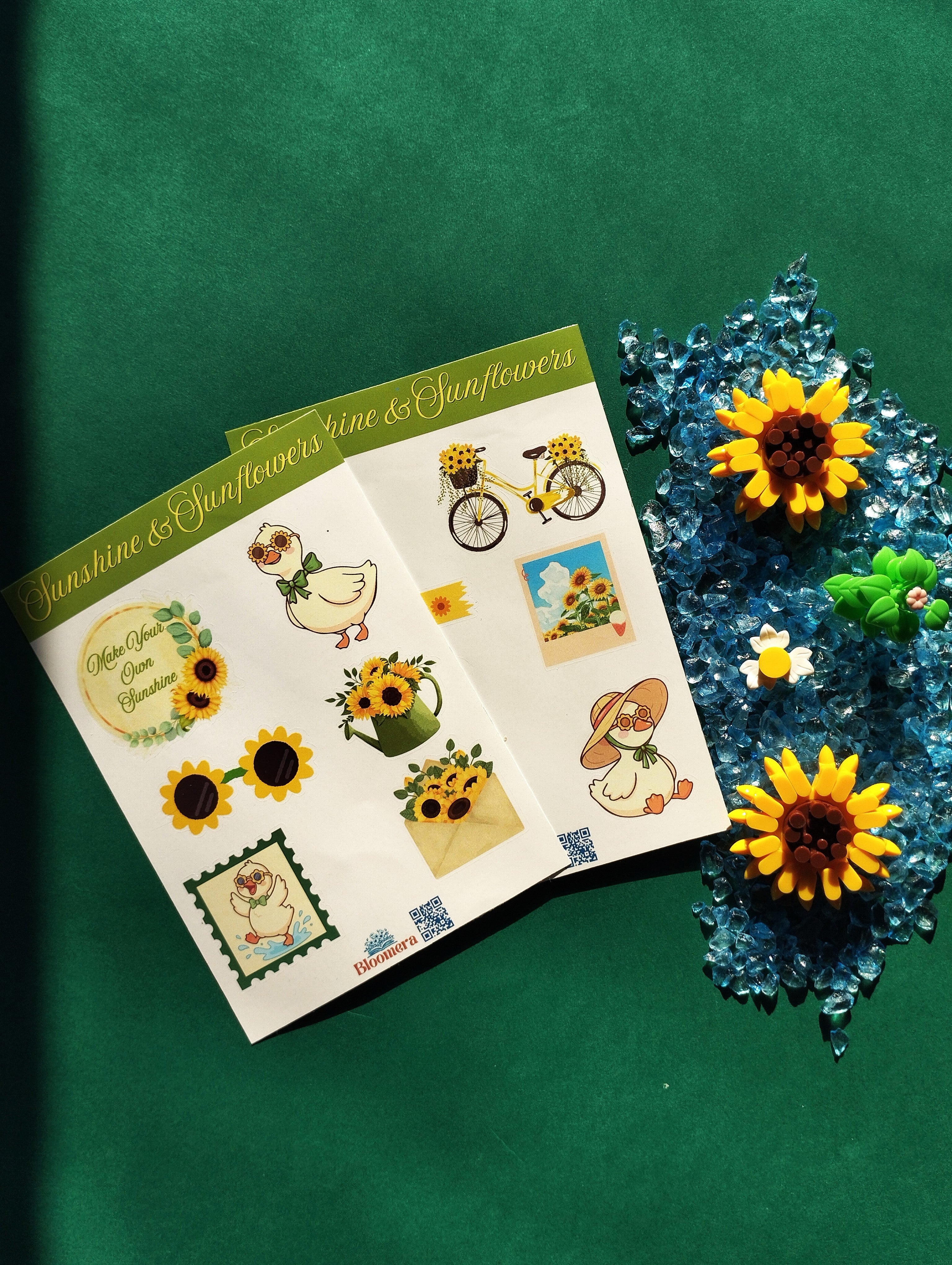 Sunshine & Sunflowers Sticker Set