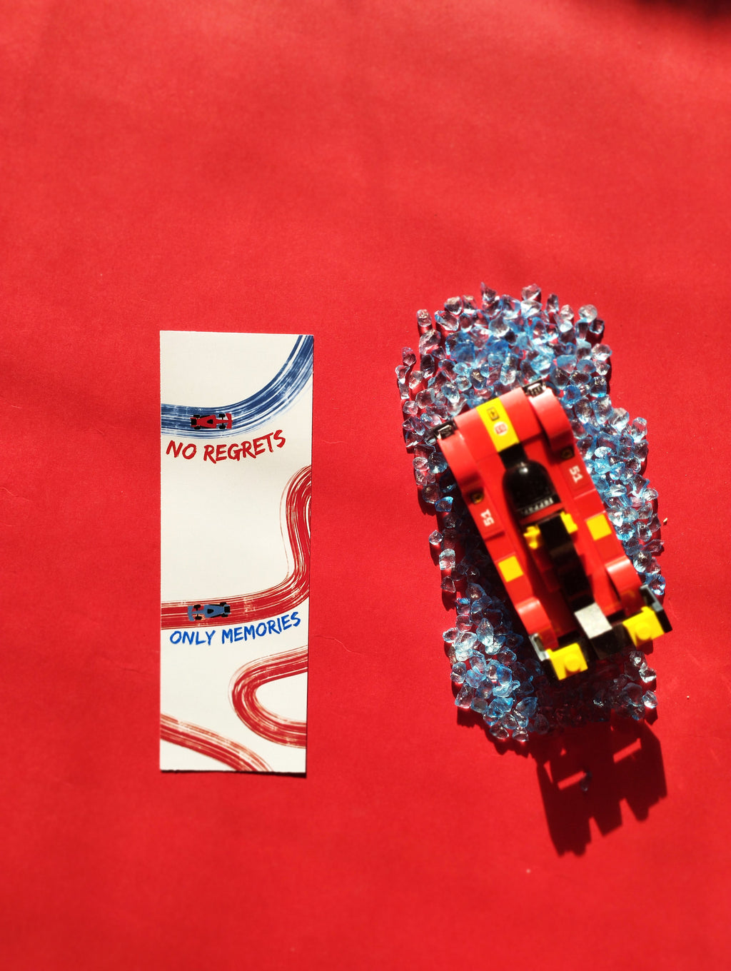 No Regrets Bookmark