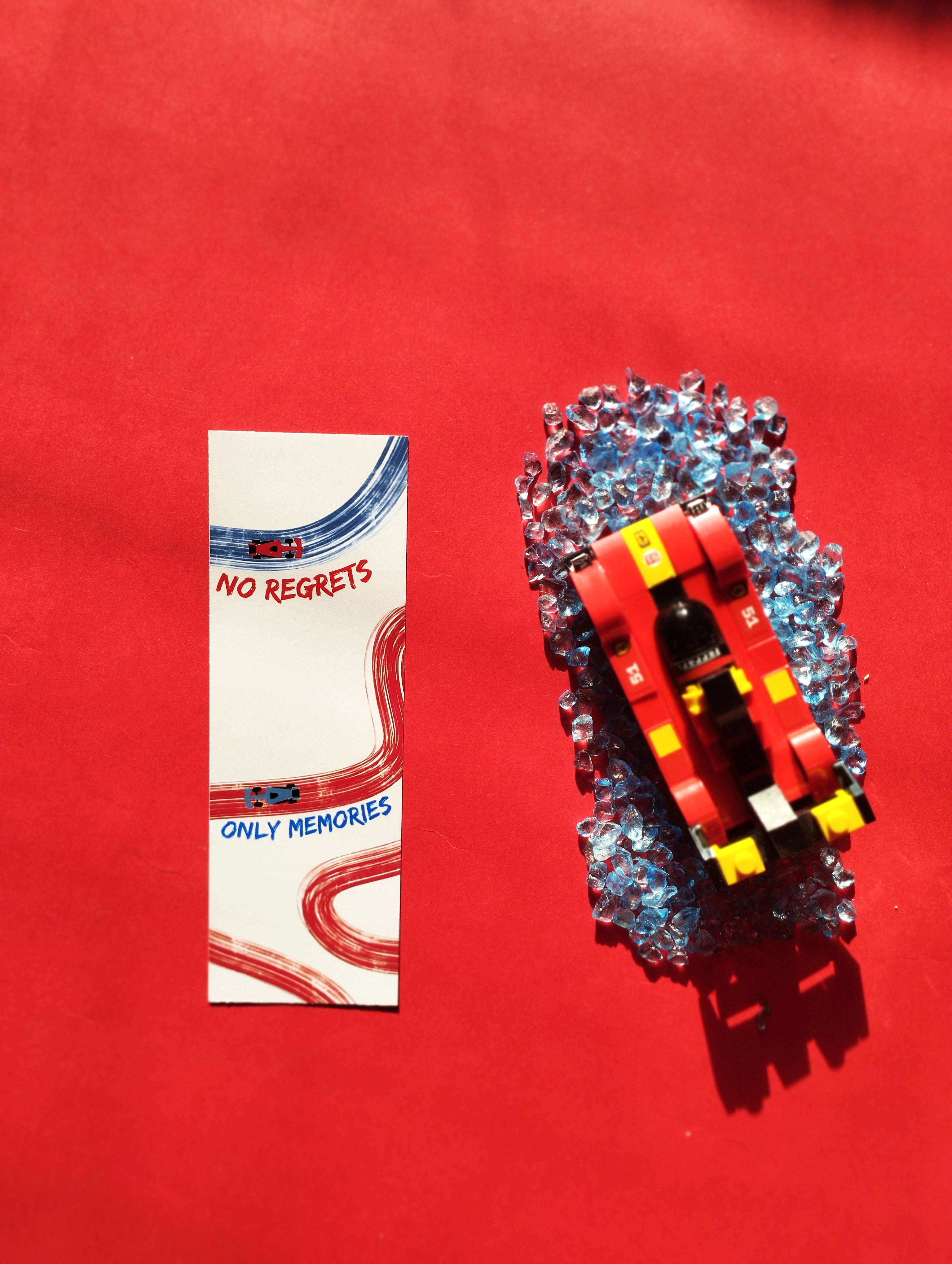 No Regrets Bookmark