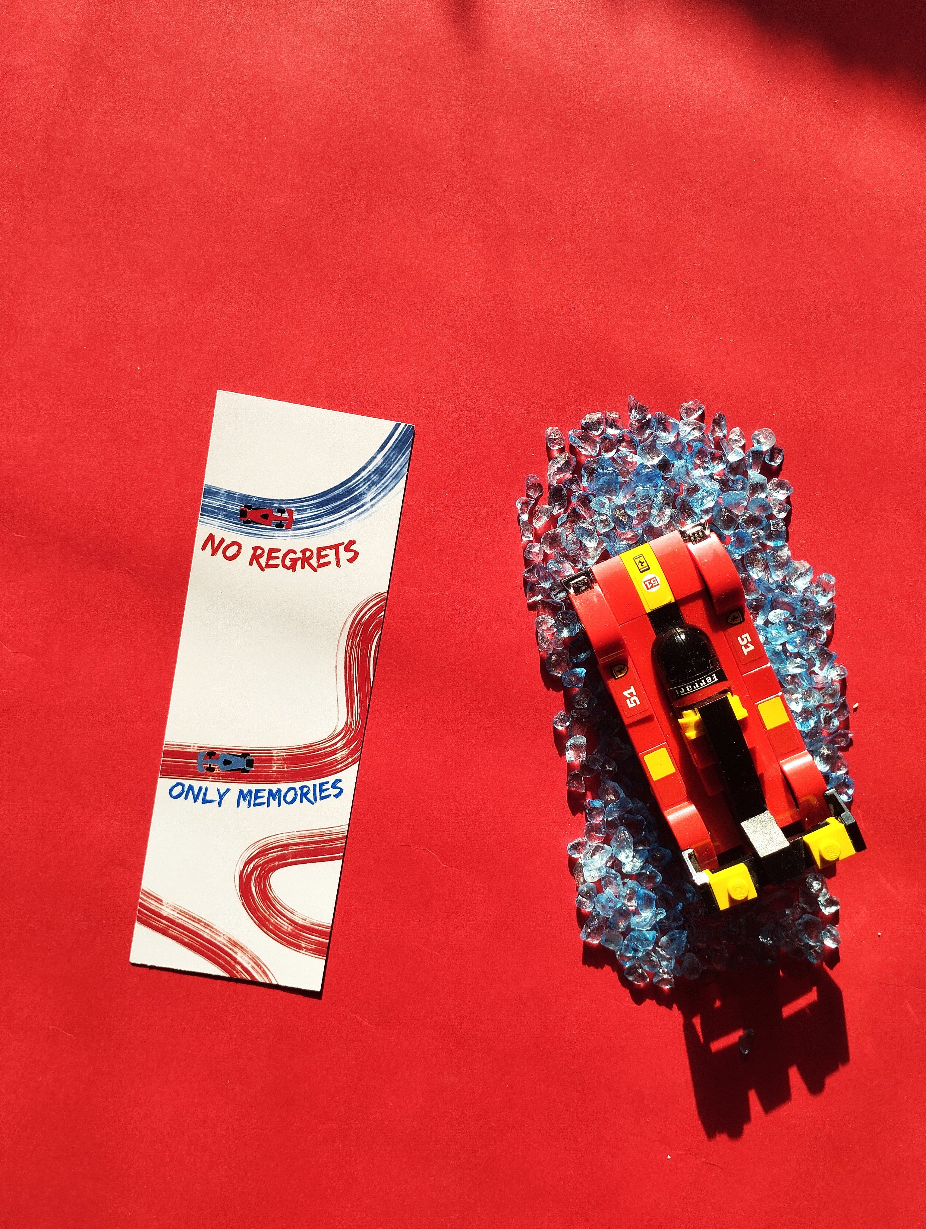 No Regrets Bookmark